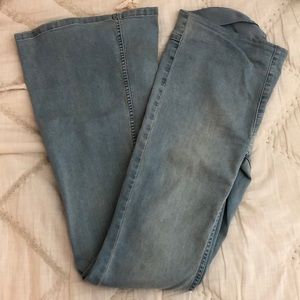 high waisted bell bottoms